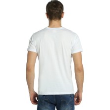 Bant Giyim Guguk Kuşu Film Beyaz Erkek T-Shirt