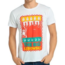 Bant Giyim The Big Lebowski Beyaz Erkek T-Shirt