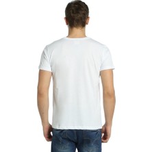 Bant Giyim The Big Lebowski Beyaz Erkek T-Shirt