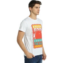 Bant Giyim The Big Lebowski Beyaz Erkek T-Shirt