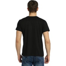 Bant Giyim Alien Cosmos Siyah Erkek T-Shirt