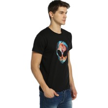 Bant Giyim Alien Cosmos Siyah Erkek T-Shirt
