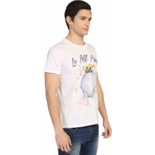 Bant Giyim Küçük Prens Beyaz Erkek T-Shirt
