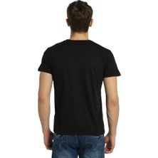 Bant Giyim Elder Scrolls Skyrim Siyah Erkek T-Shirt