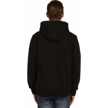 Bant Giyim One Piece Siyah Kapüşonlu Erkek Sweatshirt Hoodie
