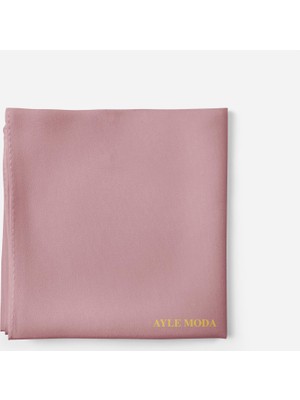 Sedef Pudra Rengi Şifon Şal Sedef 72x200