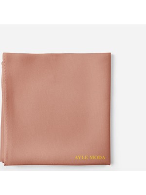 Sedef Kahve Şifon Şal Sedef 72x200