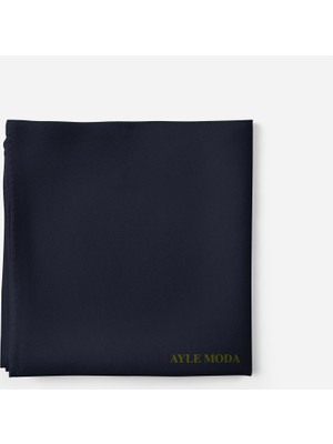 Sedef Prusya Mavisi Şifon Şal Sedef 72x200