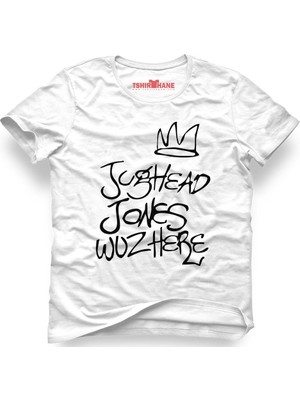 Tshirthane Riverdale Judhead Beyaz Erkek T-Shirt