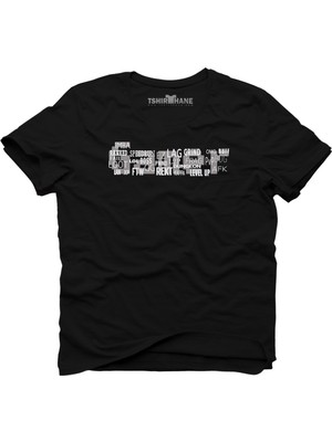 Tshirthane Gamer Language Siyah Erkek T-Shirt