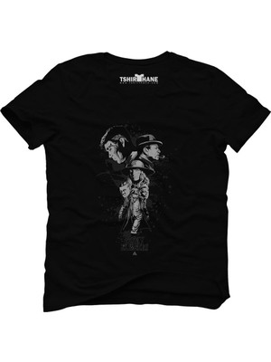 Tshirthane Peaky Blinders Tommy Afie Polly Grace Chester Siyah Erkek T-Shirt