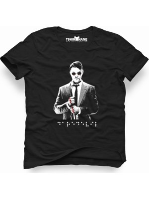 Tshirthane Daredevil Siyah Erkek T-Shirt