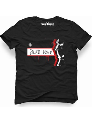 Tshirthane Death Note Siyah Erkek T-Shirt