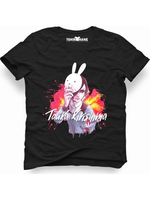 Tshirthane Kirishima Siyah Erkek T-Shirt