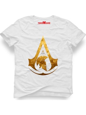 Tshirthane Assassin'S Creed Odyssey Beyaz Erkek T-Shirt