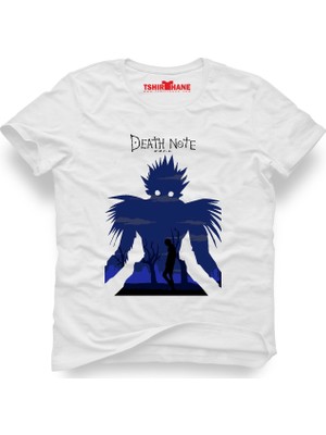 Tshirthane Death Note Deathnote Beyaz Erkek T-Shirt