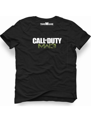 Tshirthane Call Of Duty Mw3 Siyah Erkek T-Shirt