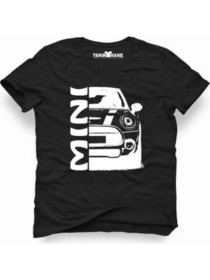 Tshirthane Mini Cooper Siyah Erkek T-Shirt