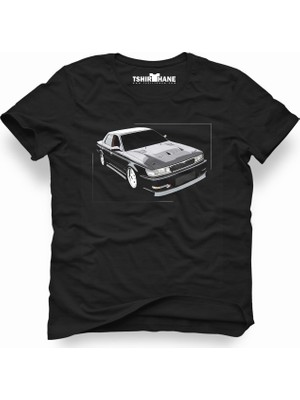 Tshirthane Nissan Laurel Siyah Erkek T-Shirt