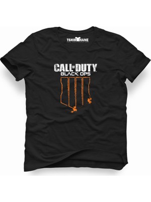 Tshirthane Call Of Duty Black Ops Siyah Erkek T-Shirt