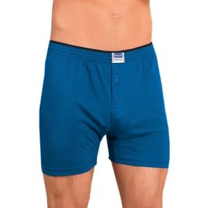 1099 Erkek Renkli Boxer Short Petrol
