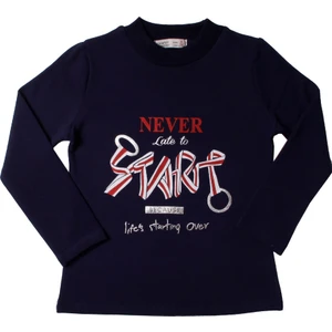 Kız Çocuk Sweatshirt Start Varak Baskılı - 6 Yaş - 116Cm Boy