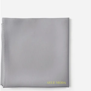 Açık Gri Şifon Şal Sedef 72x200