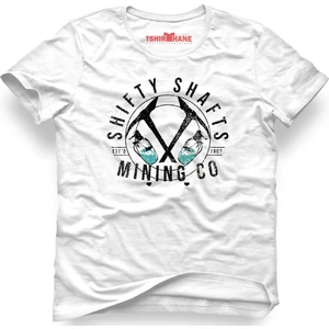 Fortnite Kazma Beyaz Erkek T-Shirt