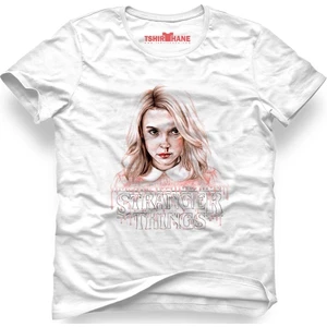 Stranger Things Max Beyaz Erkek T-Shirt