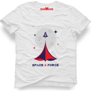 Nasa Mars Uzay Beyaz Erkek T-Shirt