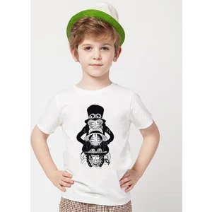 One Piece Beyaz Erkek T-Shirt