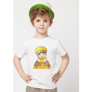 Naruto Beyaz Erkek T-Shirt
