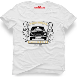 Turkish Hotrock Murat 124 Beyaz Erkek T-Shirt