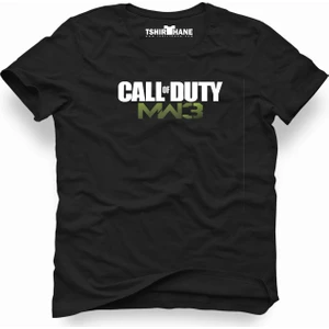 Call Of Duty Mw3 Siyah Erkek T-Shirt