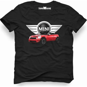 Mini Cooper Siyah Erkek T-Shirt