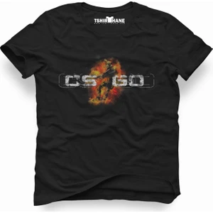 Csgo Cs Go Siyah Erkek T-Shirt