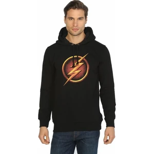 Bant Giyim Flash Siyah Kapüşonlu Erkek Sweatshirt Hoodie