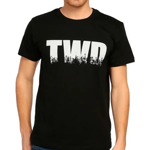 Bant Giyim The Walking Dead Siyah Erkek T-Shirt
