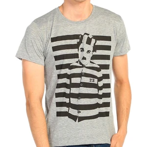 Bant Giyim Charlie Chaplin Gri Erkek T-Shirt