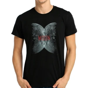 Bant Giyim Moon Siyah Erkek T-Shirt