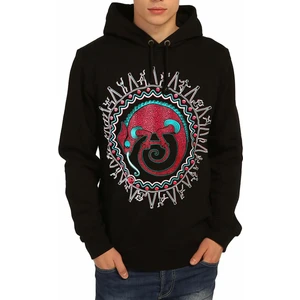 Bant Giyim Avcının Sevdası Siyah Kapüşonlu Erkek Sweatshirt