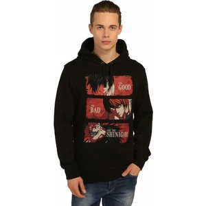 Bant Giyim Death Note Siyah Kapüşonlu Erkek Sweatshirt Hoodie