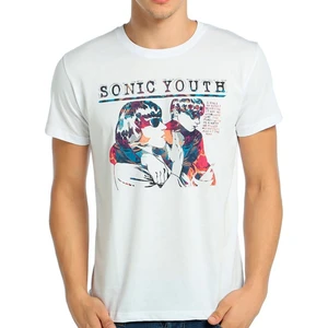 Bant Giyim Sonic Youth Goo Beyaz Erkek T-Shirt