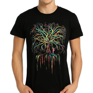 Bant Giyim Wish Tree Siyah Erkek T-Shirt