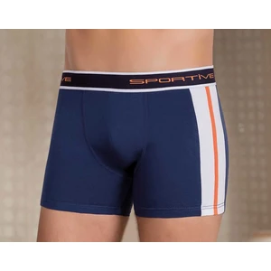 Likralı Modal Penye Erkek Boxer - 1080-Lacivert