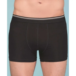 Likralı Penye Erkek Boxer - 1097-Siyah