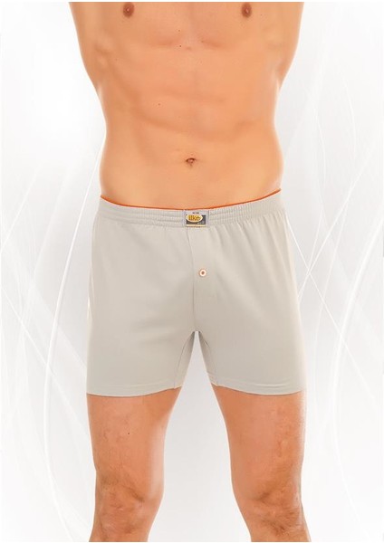 011 Düz Renkli Penye Boxer