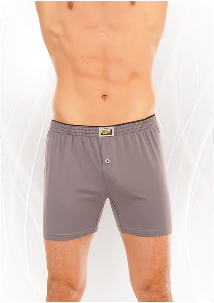 011 Düz Renkli Penye Boxer