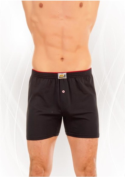 011 Düz Renkli Penye Boxer