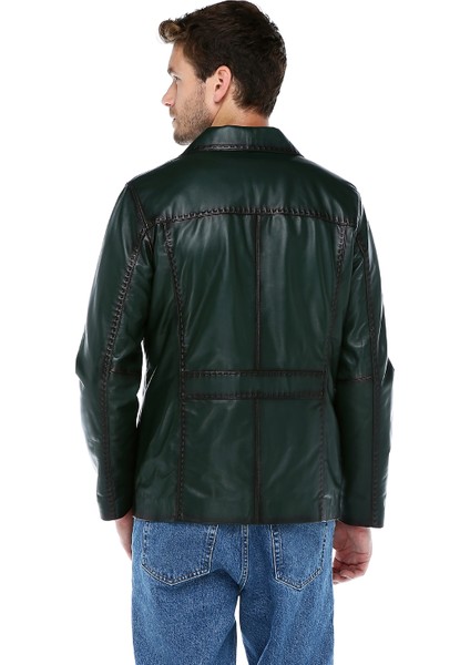 E-1024 Deri Erkek Ceket